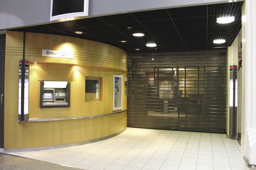 Rolltor aus Metall / für öffentliche Einrichtungen - MURAX 110 - La Toulousaine - für Einzelhandel / für Ladenbau / für Flughafen