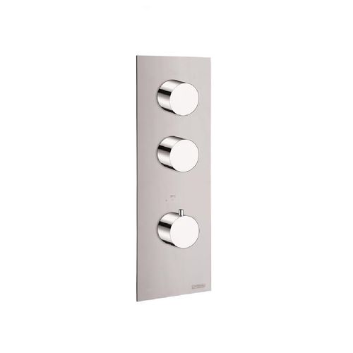 Einhebelmischer für Dusche - ILTONDO  - CARIMALI design shower_space - wandmontiert / thermostatisch / aus verchromtem Metall