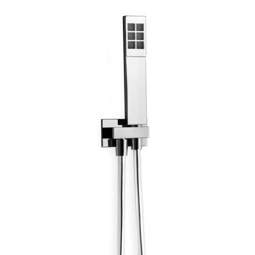Rechteckige Handdusche - DUPLEX SELECT - CARIMALI design shower_space - Messing / Chromoberfläche