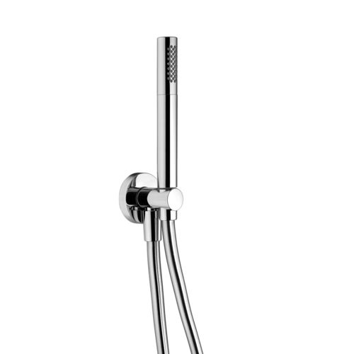 Zylinderförmige Handdusche - DUPLEX STICK - CARIMALI design shower_space - Messing / Chromoberfläche