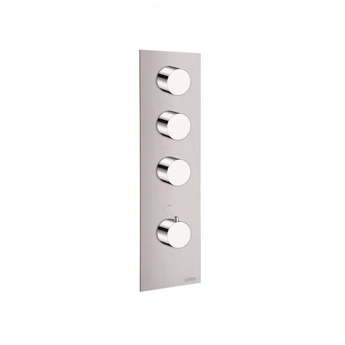 Einhebelmischer für Dusche - 21039-CR - CARIMALI design shower_space - wandmontiert / thermostatisch / aus verchromtem Metall