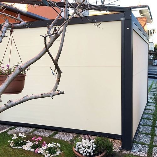 Jalousie für Fenster - CENTO ZIP - Shadelab - Stoff / für Außenbereich / motorisiert