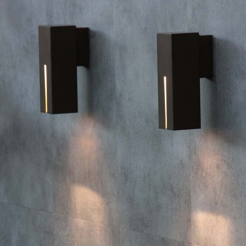 Moderne Wandleuchte - AD LUNAM - Inverlight Srl - für Außenbereich / Edelstahl / Opal
