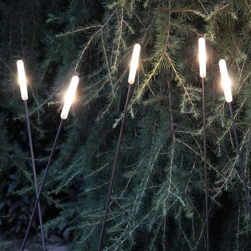 Leuchtpoller für Garten - SOFFIONE P1 - Inverlight Srl - modern / Milchglas / Edelstahl