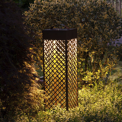 Leuchtpoller für Garten - CASTA DIVA R1 - Inverlight Srl - modern / Edelstahl / Opal