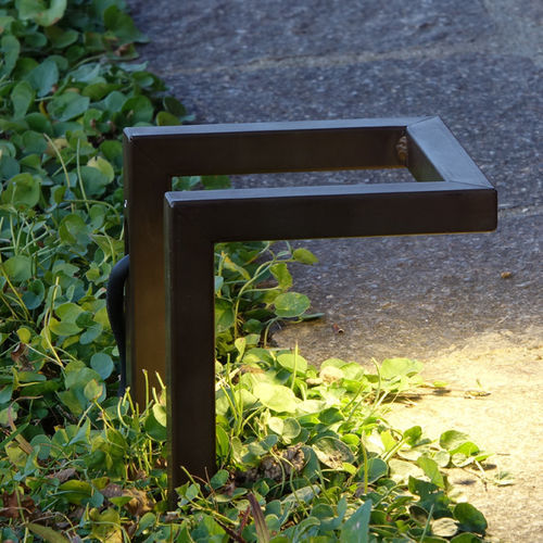 Leuchtpoller für Garten - ALTER EGO - Inverlight Srl - modern / Edelstahl / Opal