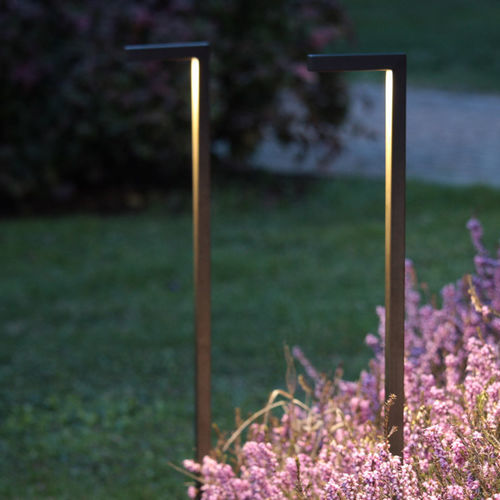 Leuchtpoller für Garten - MIMÌ MINI - Inverlight Srl - modern / Edelstahl / Opal