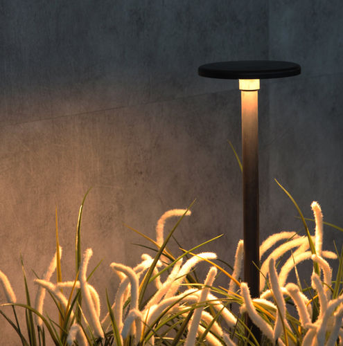 Leuchtpoller für Garten - CHIODINO 13 FIX  - Inverlight Srl - modern / Edelstahl / Opal