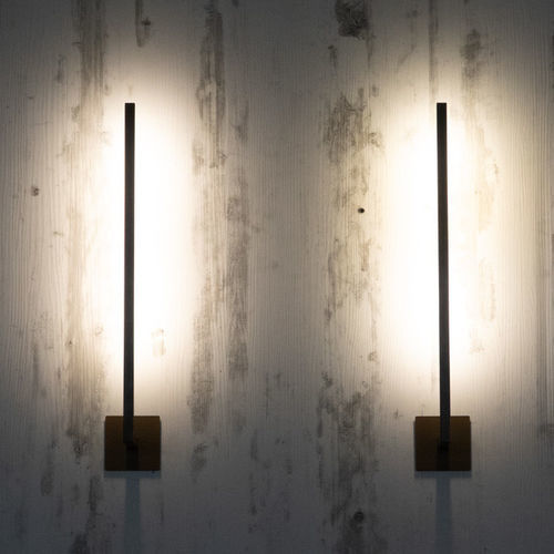 Moderne Wandleuchte - ACORUS - Inverlight Srl - für Außenbereich / Edelstahl / zylinderförmig