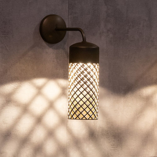 Moderne Wandleuchte - MANTRA MINI - Inverlight Srl - für Fassaden / Edelstahl / rund