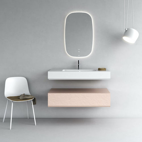 Wandmontierter Spiegel für Badezimmer - OTTO - Fiora - modern / oval