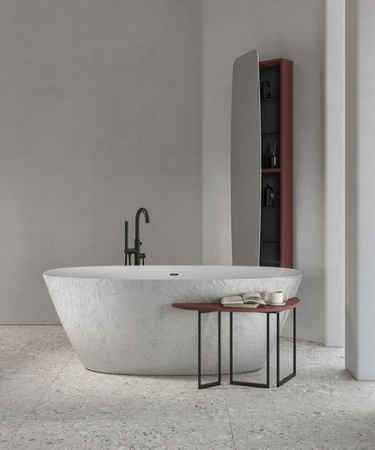 Ovale Badewanne - TOUCHY - Fiora - freistehend / für Wohnungen / zur beruflichen Nutzung