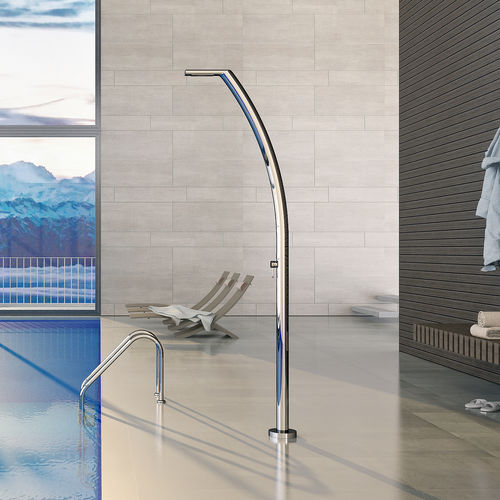 Außendusche für Pool - YACHT M - Inoxstyle - Solar / Multifunktion / begehbar