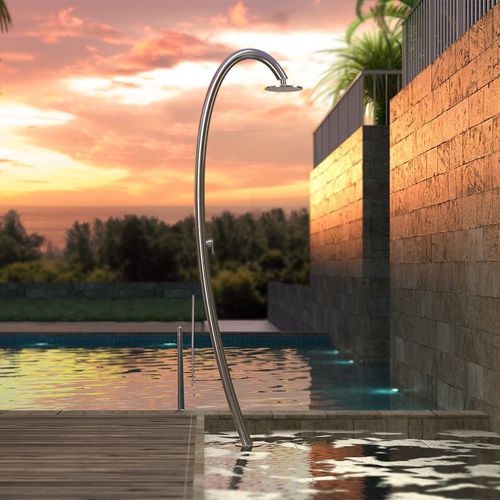 Außendusche für Pool - CLEF MX - Inoxstyle - Edelstahl / für Privatgebrauch / für Gewerbegebrauch