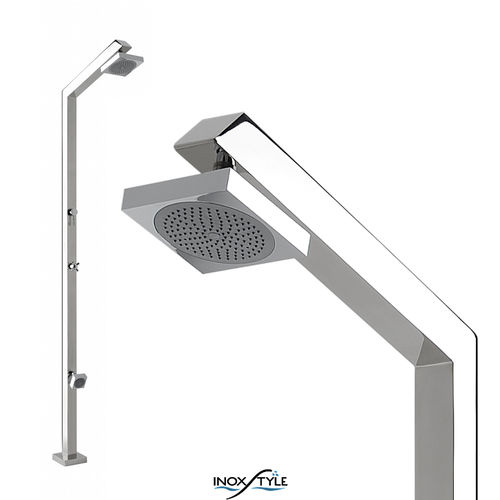 Edelstahl-Außendusche - TECNO CUBE ML - Inoxstyle