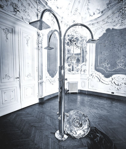 Edelstahl-Außendusche - MELODY CYLINDER - Inoxstyle