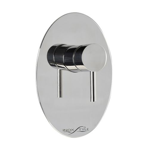 Einhebelmischer für Dusche - Inoxstyle - wandmontiert / Edelstahl / für Außenbereich