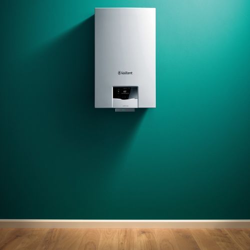 Gas-Heizkessel - ECOTEC PLUS - VAILLANT - mit Warmwasserbereiter / wandmontiert / für Privatgebrauch