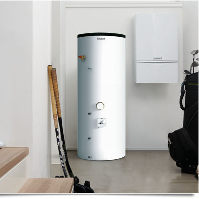 Elektrischer Warmwasserbereiter - UNISTOR - VAILLANT - freistehend / vertikal
