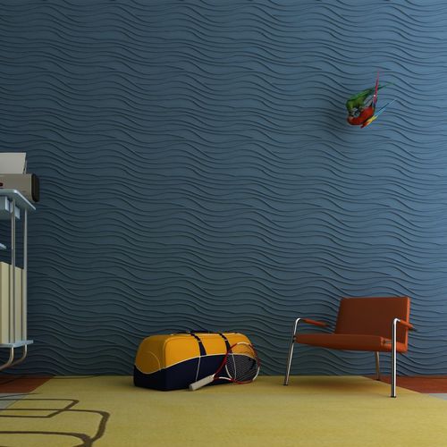 Wandmontierte Akustikplatte - TWIG - Soundtect - für Decke / Polyester / quadratisch