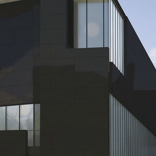 Fassadenverkleidung für hinterlüftete Fassade - MICROVENTILATED - GAMMASTONE - Paneel / Verbundwerkstoff / poliert
