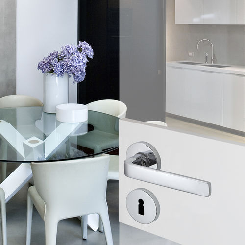 Türgriff - PURE - R373 - JATEC - Metall / modern / mit integriertem Schloss