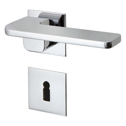 Türgriff - FLUX – R394 - JATEC - Metall / modern / mit integriertem Schloss