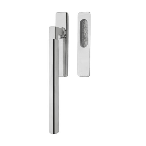 Stoßgriff für Schiebetür - 402-463-000-000 - JATEC - Metall / modern / Chrom