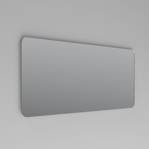 Wandmontierter Spiegel - SMOOTH - SIGN - modern / rechteckig / für Wohnzimmer
