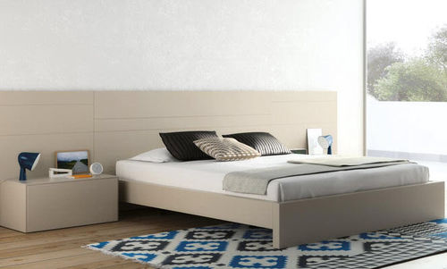 Doppelbett - D1  - VIVE - MUEBLES VERGE S.L. - modern / Kopfteil / mit Nachttisch