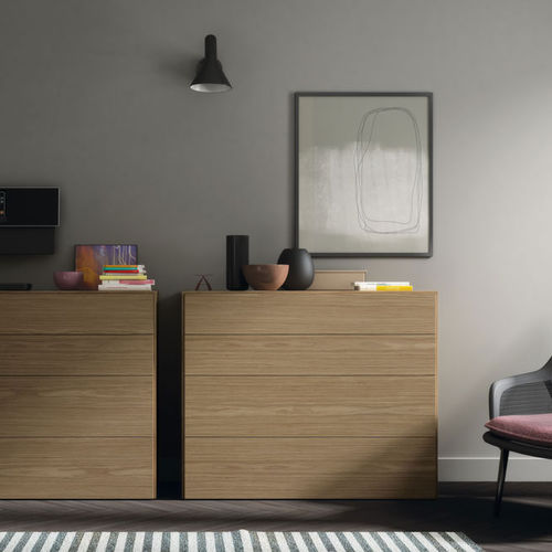 Moderne Kommode - S4  - VIVE - MUEBLES VERGE S.L. - Holz / MDF / modular