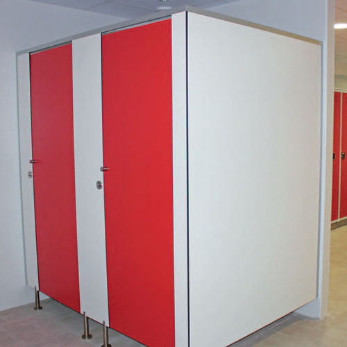 HPL-Sanitärkabine - MEGABLOK S.A. - Edelstahl / für Toiletten / Innenbereich