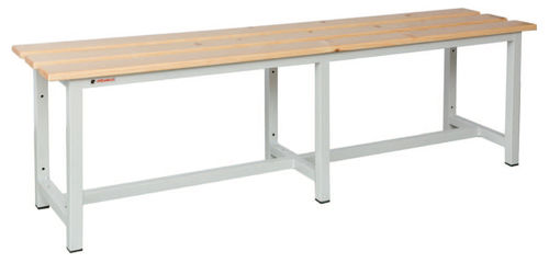 Klassische Bank für Umkleideraum - BANC-1-1500 - MEGABLOK S.A. - Stahl