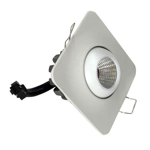 Einbaustrahler - FABIA DIAMOND - Luz Negra - LED / quadratisch / IP20