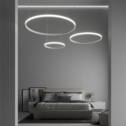 Hängeleuchte - MANDALA - Luz Negra - LED / ringförmig / biegsam