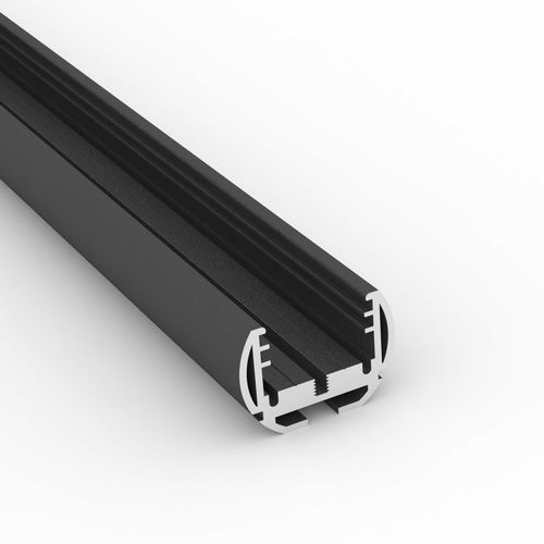 Beleuchtungsprofil für Aufbau - COMFORT - Luz Negra - LED / Aluminium / für Gewerbegebrauch
