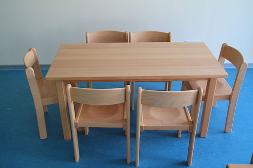 Moderner Stuhl - de Breuyn Möbel GmbH - für den Innenraum / Holz / stapelbar