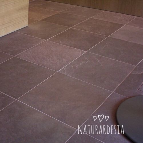 Schiefer-Fliesen - PURPLE NATURAL SLATE  - MAP Slate Srl - matt / für den Innenraum / bodenstehend
