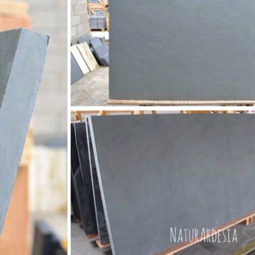 Schiefersteinplatte - MARE SLATE  SLABS - MAP Slate Srl - grau