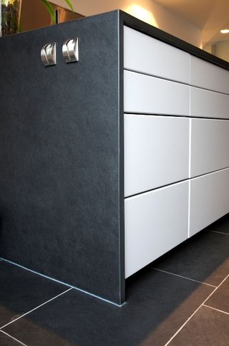 Schiefer-Verblender - BLACK SLATE  - MAP Slate Srl - Innenbereich