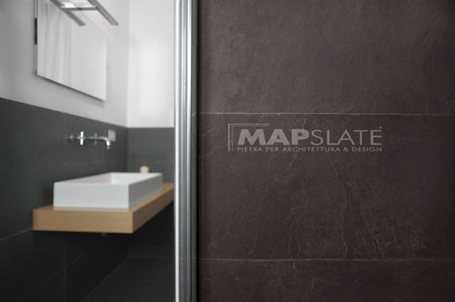 Natursteinfliesen - PURPLE SLATE WALL CLADDING - MAP Slate Srl - matt / für den Innenraum / bodenstehend