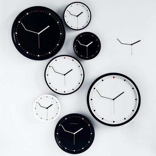 Moderne Uhr - ON-TIME - DIAMANTINI & DOMENICONI - wandmontiert / Analog / für den Innenraum
