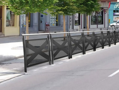 Metallgeländer - CRUZ - Design espaces - mit Stangen / für Außenbereich / für Balkon