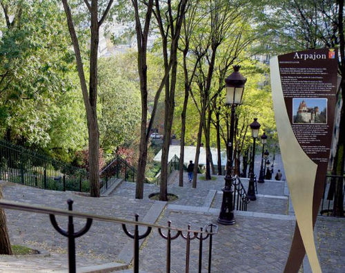 Touristenschild - NEF - Design espaces - bodenstehend / Stahl / für Außenbereich