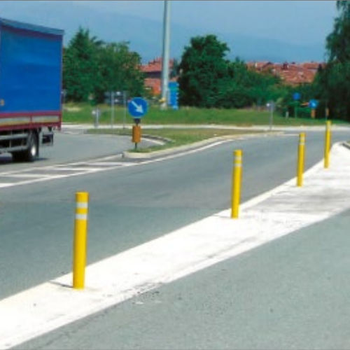 Sicherheitspfosten - Baliza D80 - Sabacaucho - stationär / Elastomer / hoch