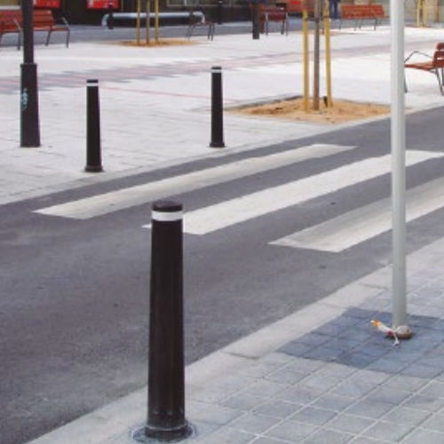 Sicherheitspfosten - KRETA® - Sabacaucho - stationär / Bi-Elastomer / hoch