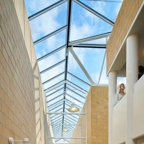 Stationärer Dachverglasung - DUAL PITCHED - VITRAL - pyramidenförmig
