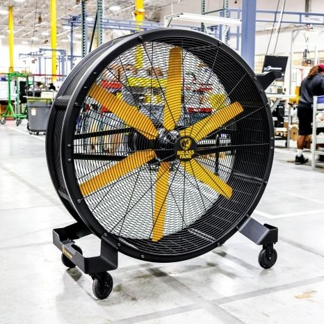 Mobiler Ventilator - SIDEKICK - Big Ass Fans - für professionellen Gebrauch / Metall