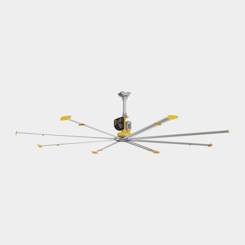 Axial-Deckenventilator - POWERFOIL&reg; X4 - Big Ass Fans - Deckenmontage / Industrie / für den Innenraum