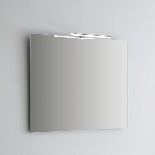 Wandmontierter Spiegel für Badezimmer - NEW JADE - Ceramicas Gala - modern / quadratisch / LED-beleuchtet